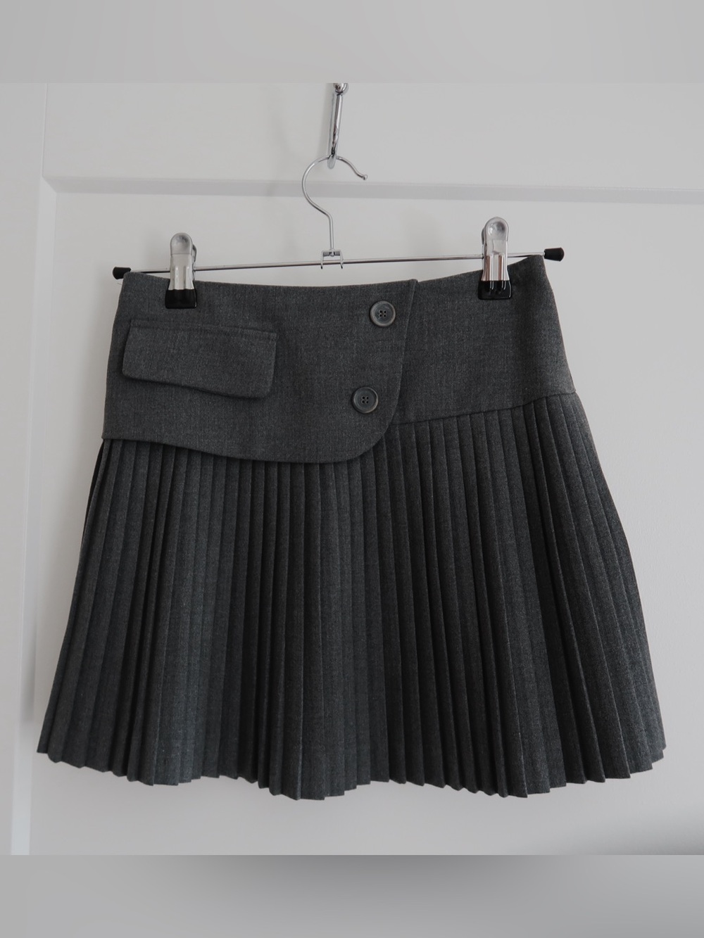 Zara kids pleats mini skirts